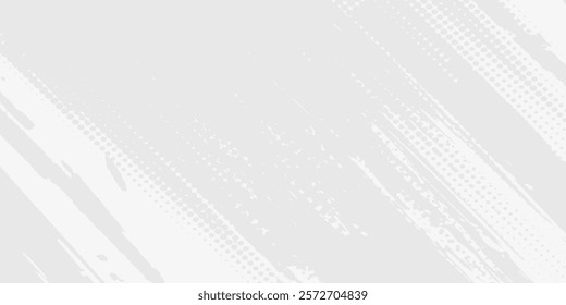 Dot white gray wave light technology texture background. Abstract big data digital concept.