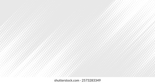 Dot white gray wave light technology texture background. Abstract big data digital concept.