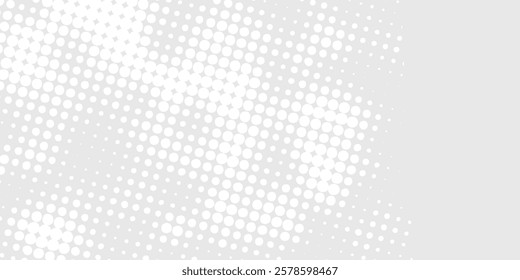 Dot white gray wave light technology modern background Abstract big data digital concept simple grunge art