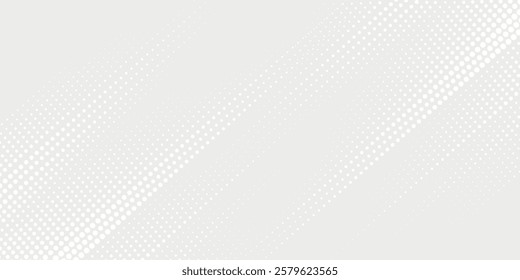 Dot white gray wave light technology texture background. Abstract big data digital concept.