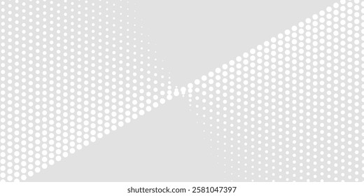 Dot white gray wave light technology texture background. 