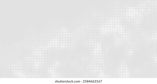 Dot white gray wave light technology texture background. Abstract big data digital concept.eps 10