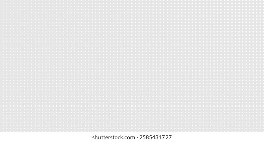 Dot white gray wave light technology texture background. Abstract  modern dots halftone