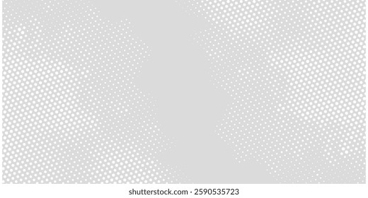 Dot white gray wave light technology texture background. Abstract