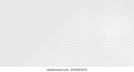 Dot white gray wave light technology texture background
