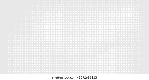 Dot white gray wave light technology texture background