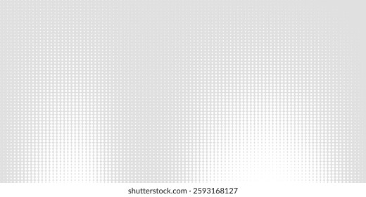 Dot white gray wave light technology texture background. Abstract big data digital concep modern arts dots