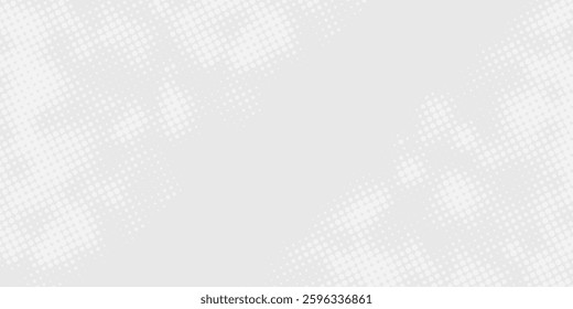 Dot white gray wave light technology texture background. Abstract big data digital  dotted arts modern