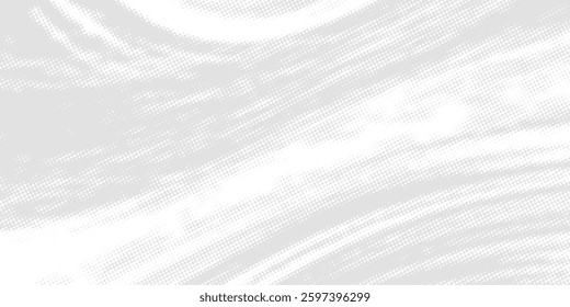 Dot white gray wave light technology texture background. Abstract big data digital concept.