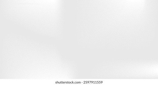 Dot white gray wave light technology modern texture background. Abstract big data digital concept