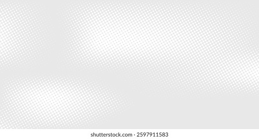 Dot white gray wave light technology modern texture background. Abstract big data digital concept