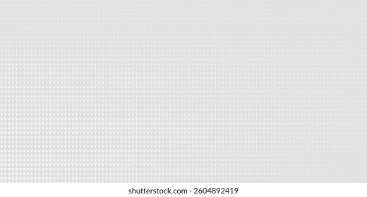 Dot white gray wave light technology texture background. Abstract dot