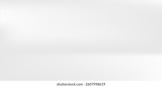 Dot white gray wave light technology texture background . Abstract big data digital concept style