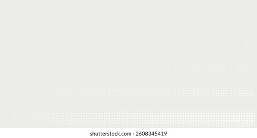 Dot white gray wave light technology texture background. Abstract big data digital concept.