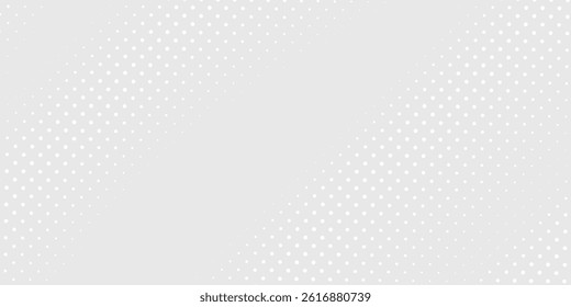 Dot white gray wave light technology texture background. Abstract big data modern abstract design simple