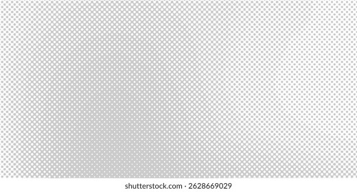Dot white gray wave light technology texture background. Abstract big data digital concept.