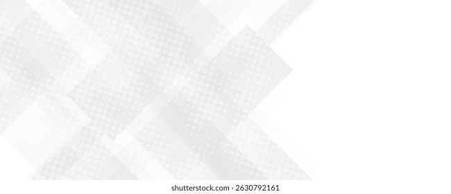 Fundo de textura da tecnologia da luz da onda cinza branca do ponto. Resumo conceito digital de big data.