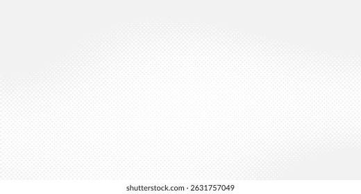 Dot white gray wave light technology texture background. Abstract big data digital concept. vector Illustration