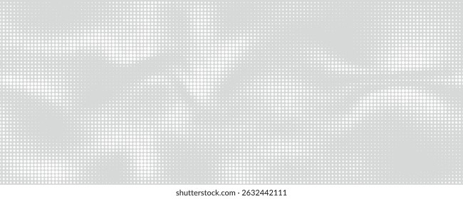 Dot white gray wave light technology texture background. Abstract big data digital concept.eps 10