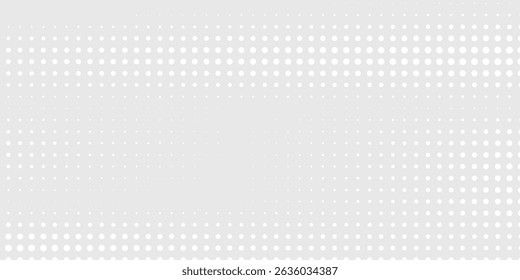 Dot white gray wave light technology texture background. Abstract big data digital concept.	