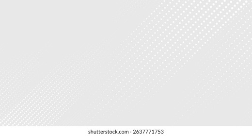 Dot white gray wave light technology texture background. Abstract big data digital concept. eps 10