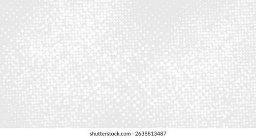Dot white gray wave light technology texture background. modern simpel good