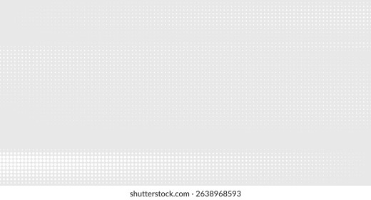 Dot white gray wave light technology texture background.
