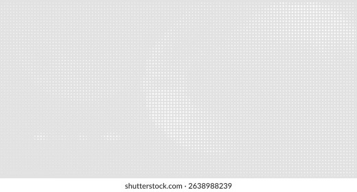 Dot white gray wave light technology texture background.