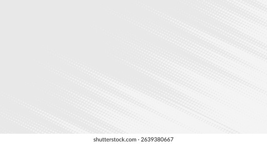 Dot white gray wave light technology texture background. Abstract big data digital concept.