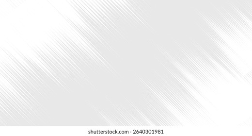 Dot white gray wave light technology texture background. Abstract big data digital concept.	