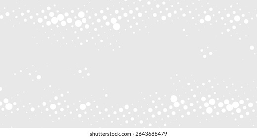 Dot white gray wave light technology texture background. Abstract big data digital concept.