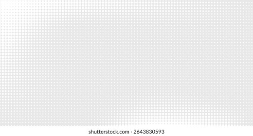 Dot white gray wave light technology texture background.