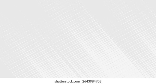 Dot white gray wave light technology texture background. Abstract big data digital concept. vector ilustration