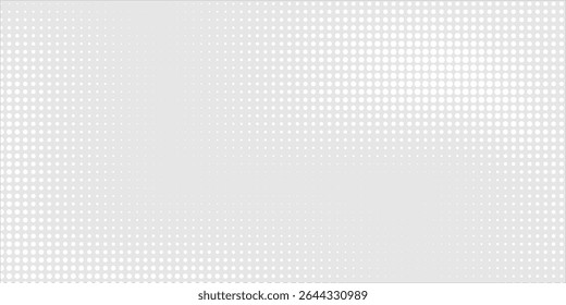 Dot white gray wave light technology texture background. Abstract big data digital concept.eps 10