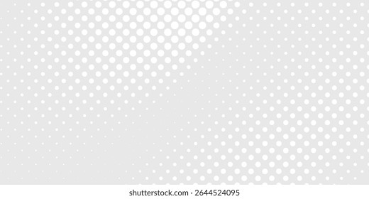 Dot white gray wave light technology texture background. Abstract big data digital concept modern dotted
