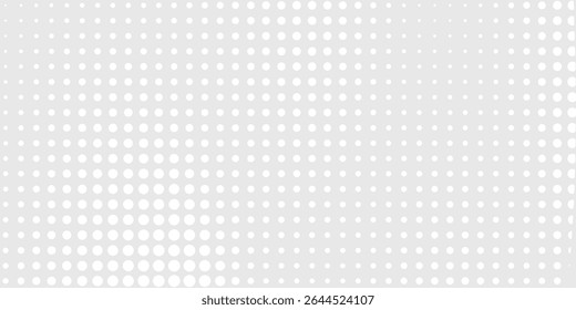 Dot white gray wave light technology texture background. Abstract big data digital concept modern dotted