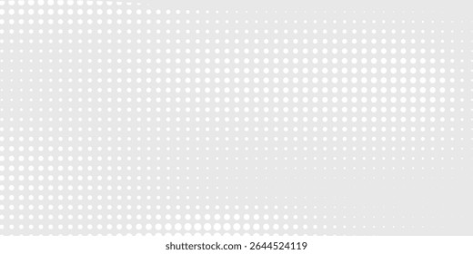 Dot white gray wave light technology texture background. Abstract big data digital concept modern dotted