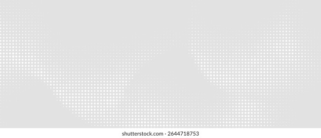 Dot white gray wave light technology texture background. Abstract big data digital concept.eps 10