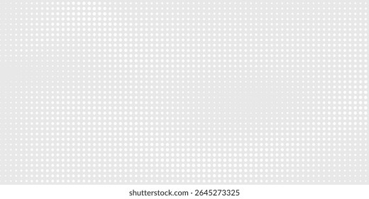 Fundo de textura da tecnologia da luz da onda cinza branca do ponto. Fundo abstrato do projeto do conceito digital de big data