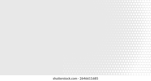 Ponto branco onda cinza luz tecnologia textura fundo vetor