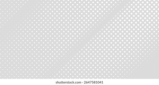 Dot white gray wave light technology texture background. Abstract big data digital concept modern dott sport