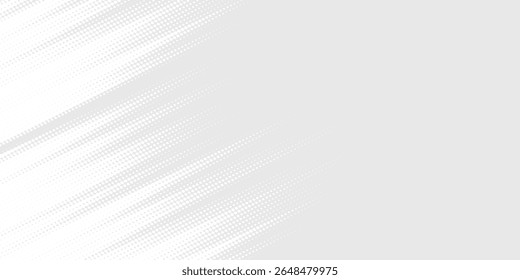 Dot white gray wave light technology texture background. Abstract big data digital concept.
