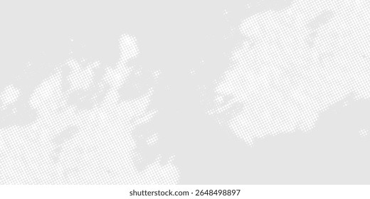 Dot white gray wave light technology texture background. Abstract big data digital concept.	