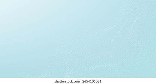 Punkt weiße graue Welle Licht Technologie Textur Hintergrund. Abstraktes digitales Big Data Konzept. 3D-Rendering