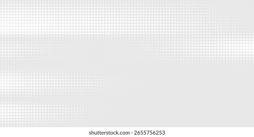 Punkt weiße graue Welle Licht Technologie Textur Hintergrund.