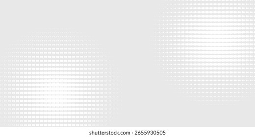 Fundo de textura de tecnologia de luz de onda cinza branca ponto. meio-tom moderno