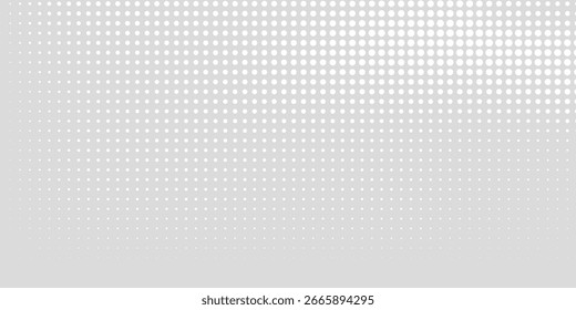 Dot white gray wave light technology texture background. Abstract big data digital concept.good art