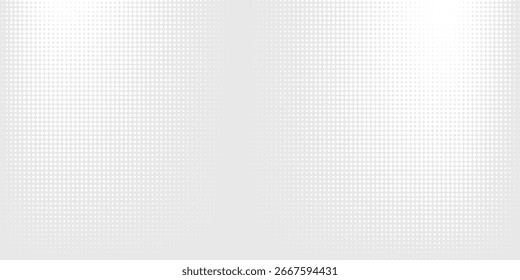Dot white gray wave light technology texture background. Abstract big data digital concept.	