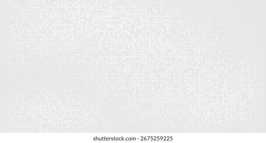 Dot white gray wave light technology texture background. halftone modern dotted texture overlay. Cartoon pop art faded gradient pattern.