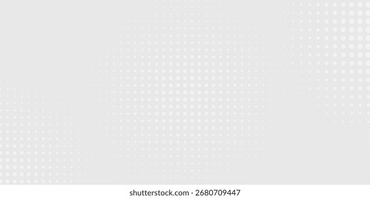 Dot white gray wave light technology texture background.